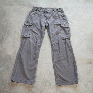Carhartt  Men's Size  36Wx30L Shadow Grey Cargo Work Wear Pants Relaxed Fit